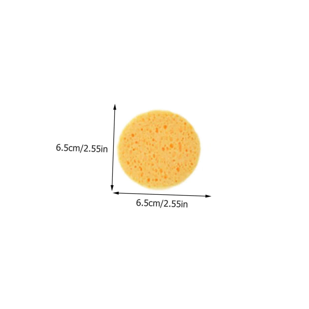 100pcs Girl Cosmetic Puff Soft Makeup Powder Pads for Facial Cleaning Compact Gentle Skin Application for Makeup and Cleansing Use