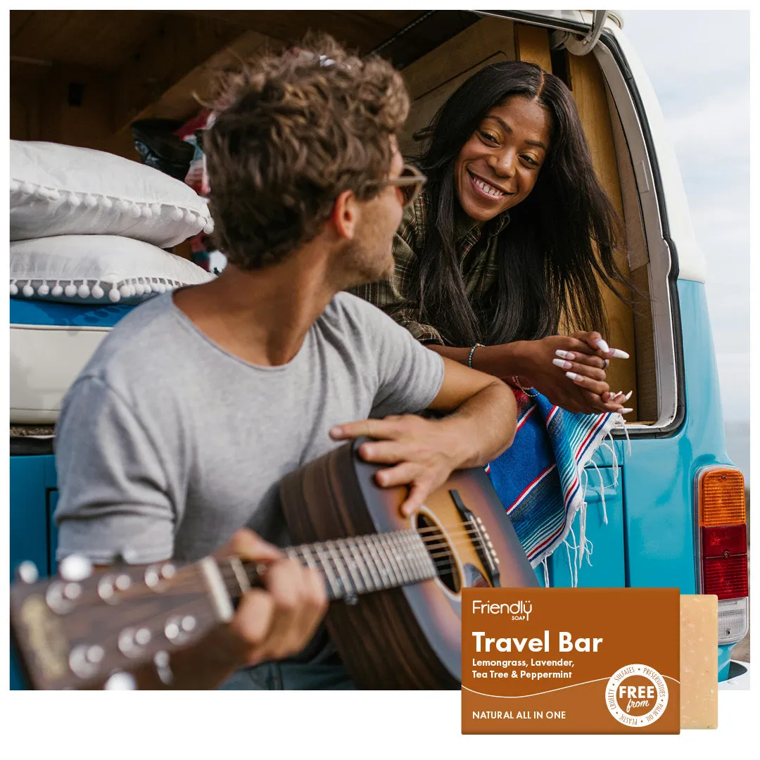 12 Pack - Travel Bar - Lemongrass, Lavender, Tea Tree & Peppermint