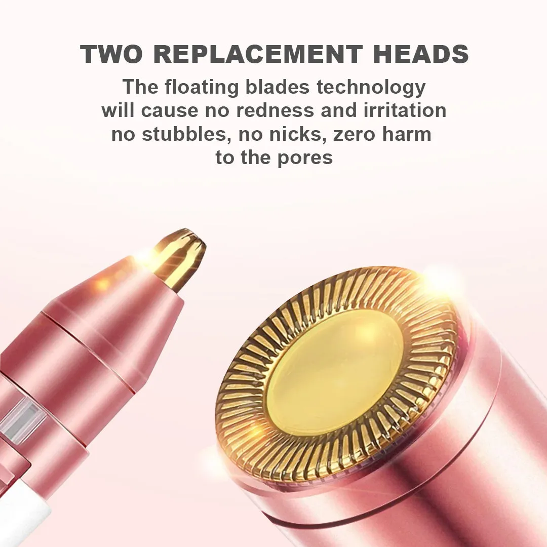 2 IN 1 Eyebrow Razor and Trimmer