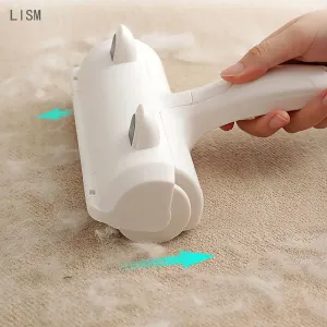 2 Way Remove Pet Hair Roller Brush