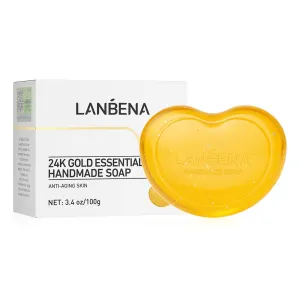 24K Gold Essential Oil Handmade Soap