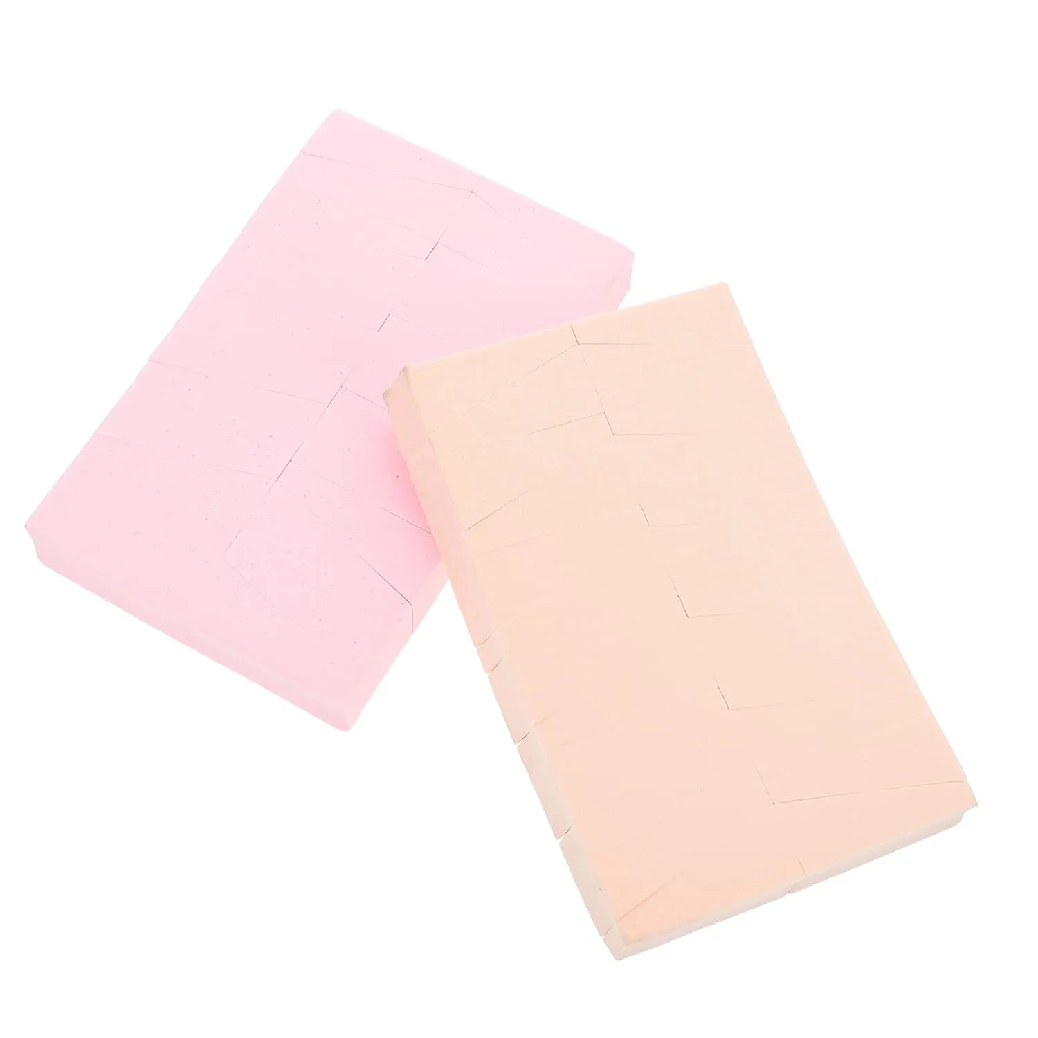 24pc Triangle Makeup Sponges Wet Dry Dual-use Puff Loose Powder Puff for Makeup Remover Powder