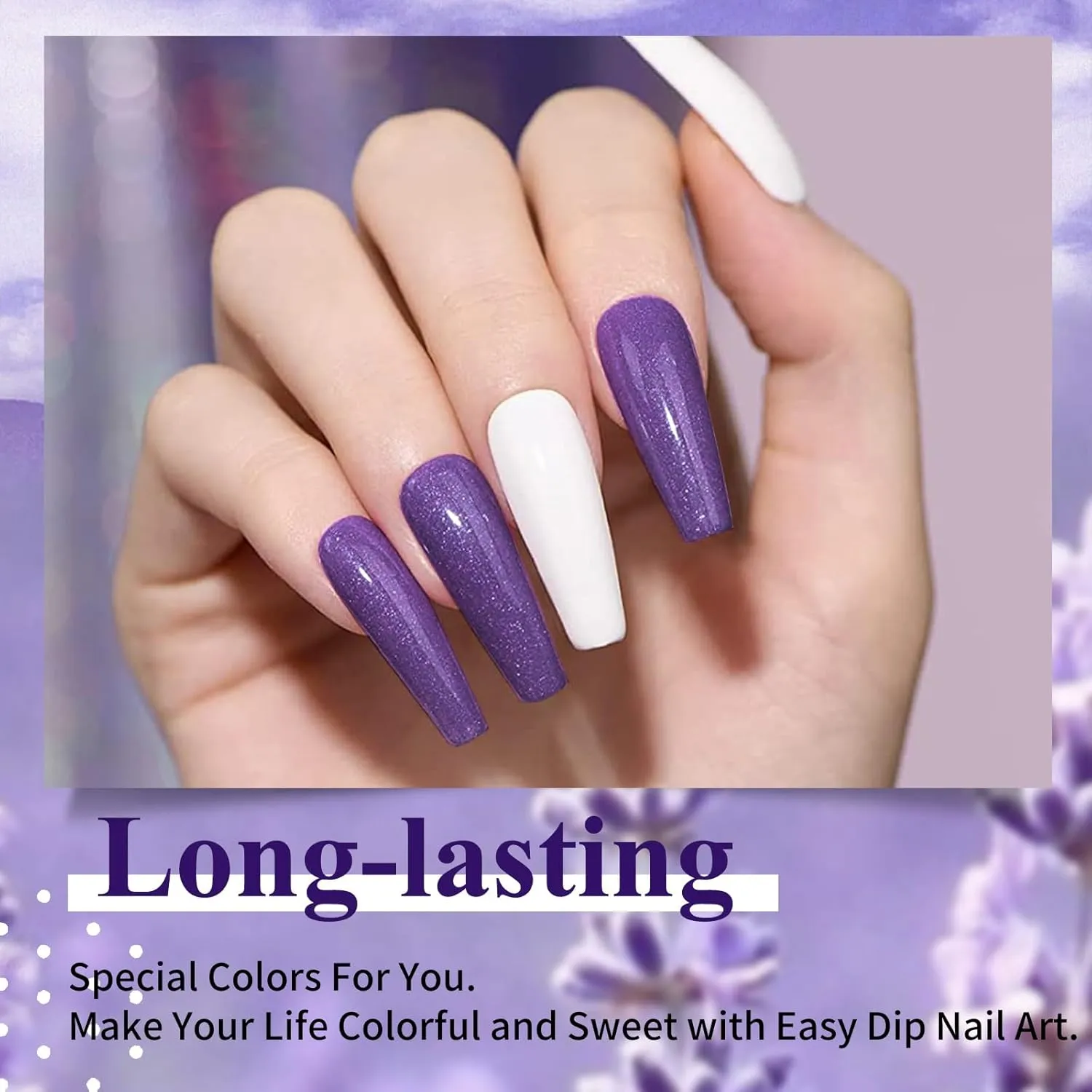 28g/Box Colorful Dipping Powder Without Lamp Cure Nails Dip Powder Gel Nail Color Powder Natural Dry (no.27)