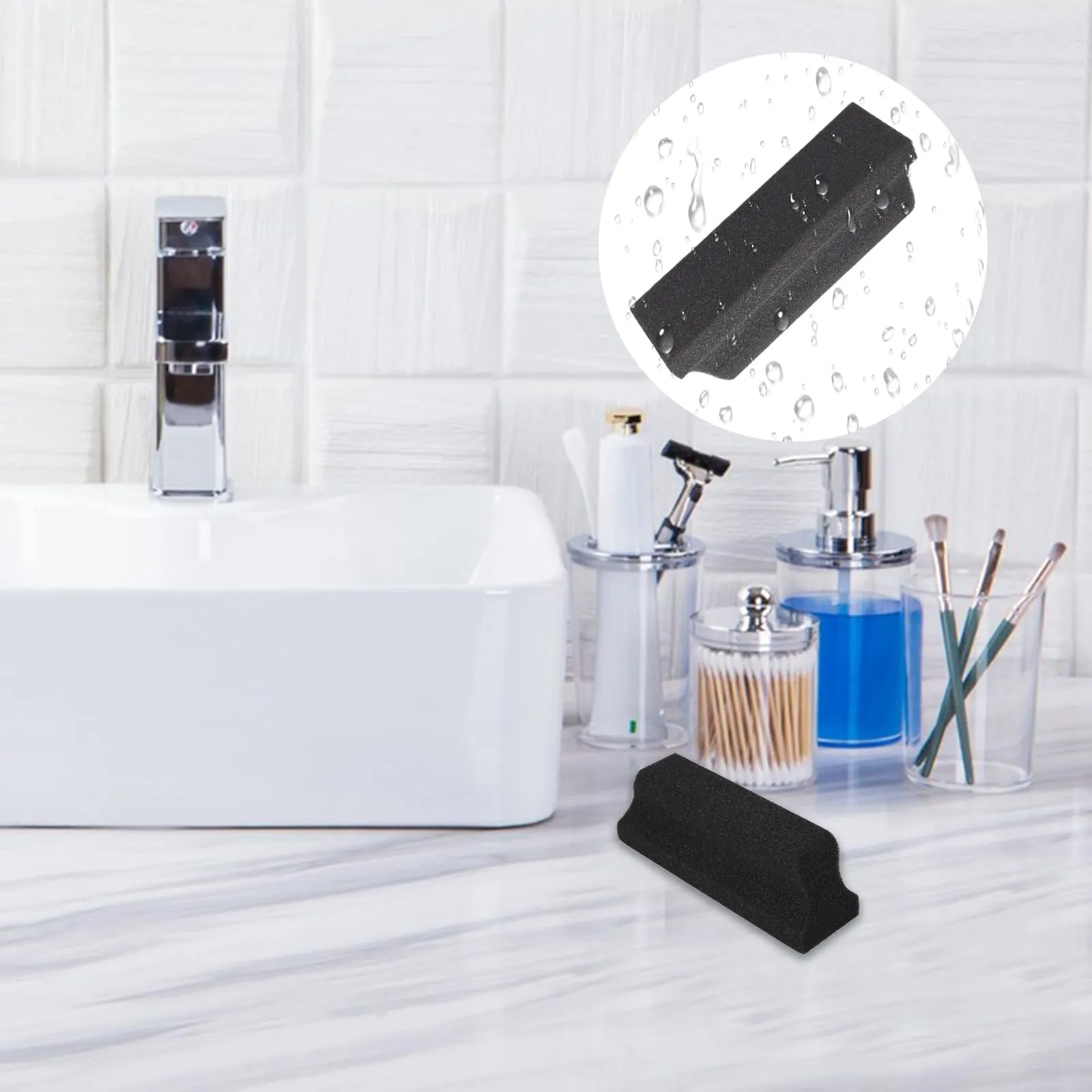 3 Pcs Beard Sponge Beard Hair Sponge Sponge for Beard Hair The Sponge for Beard Hair Beard Hair Remover Sink Beard Hair Removal Sink Beard Sponge Sink Sponge for Beard Hair