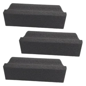 3 Pcs Beard Sponge Beard Hair Sponge Sponge for Beard Hair The Sponge for Beard Hair Beard Hair Remover Sink Beard Hair Removal Sink Beard Sponge Sink Sponge for Beard Hair