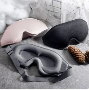 3D EYE SLEEP MASK FOR LASH EXTENSIONS BLACK