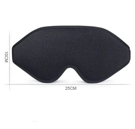3D EYE SLEEP MASK FOR LASH EXTENSIONS BLACK