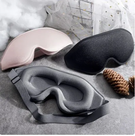 3D EYE SLEEP MASK FOR LASH EXTENSIONS BLACK