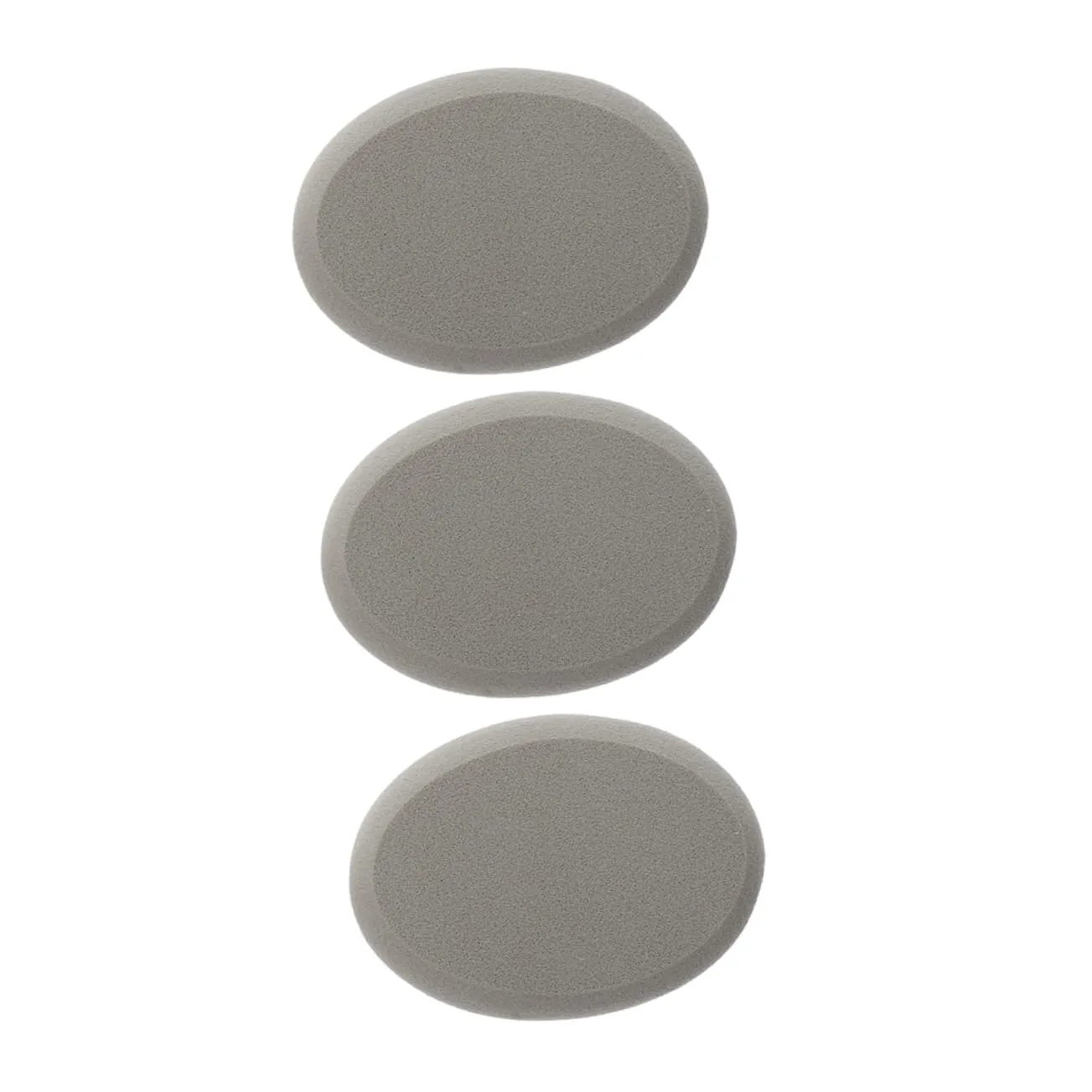 3pcs Women Makeup Puff Loose Powder Puff Cosmetic Sponges Blush Applicator Oval Edged Powder for Foundation Concealer