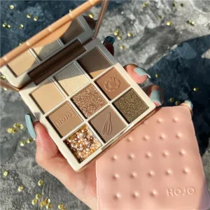 9 Color Shimmer Matte Eye Shadow Palette Glitter Metallic Pigmented Eyeshadow Pallete Waterproof Makeup Palette Cosmetic アイシャドー