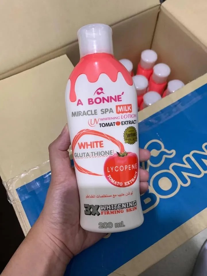 A Bonne Miracle Spa Milk Lotion - TOMATO Extract 500 ML