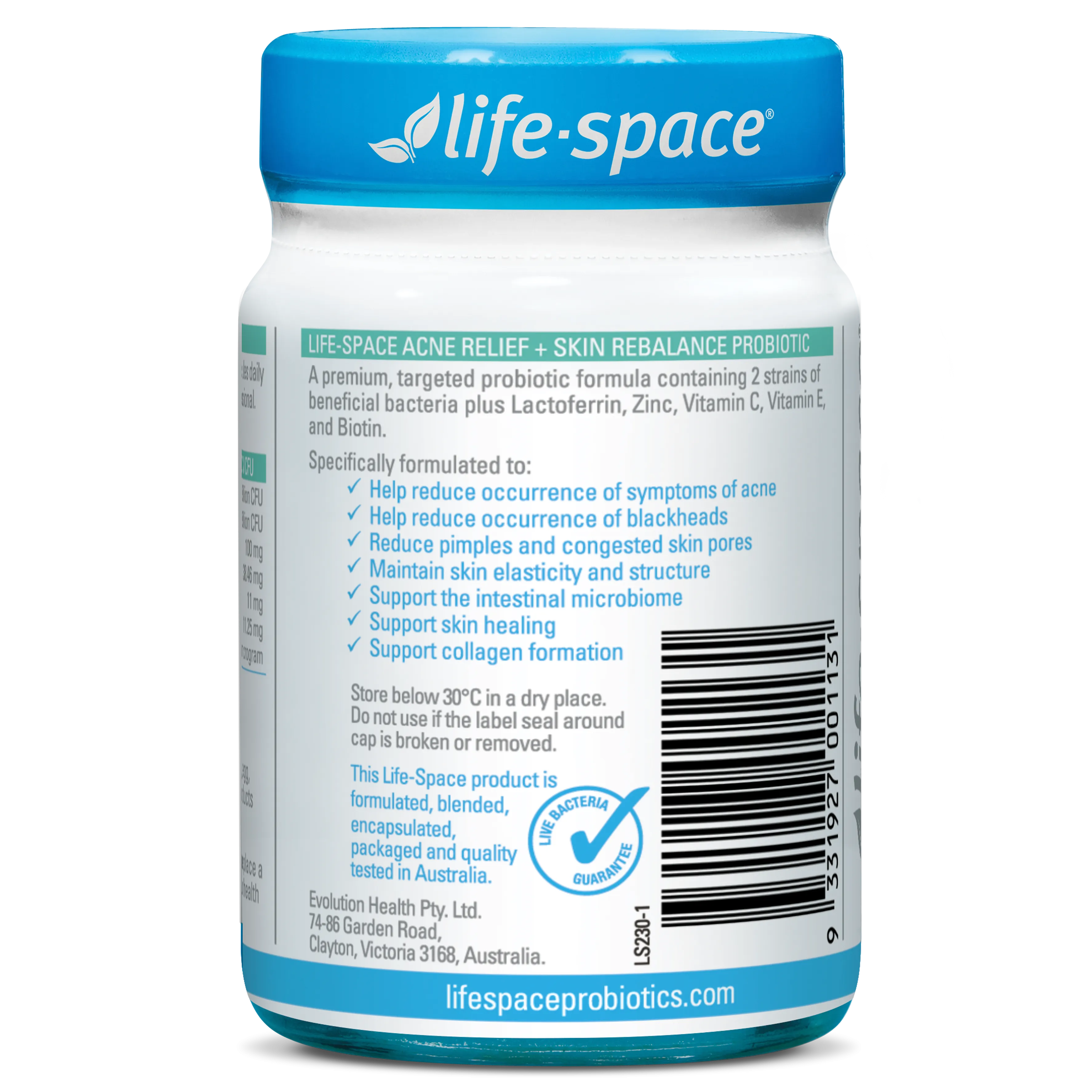 Acne Relief   Skin Rebalance Probiotic
