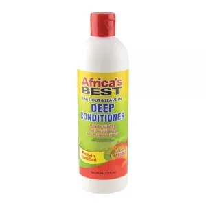 Africa's Best Rinse-Out & Leave-In Deep Conditoner 12oz