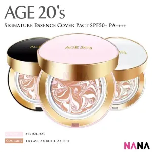 Age20's Signature Essence Cover Pact [White/ Pink/ Black] (#13, 21, 23)