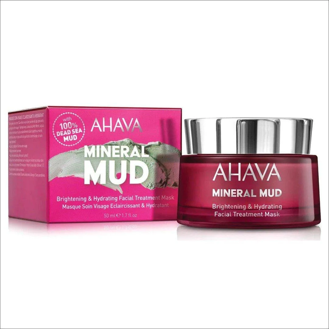 Ahava Mineral Mud Brightening & Hydrating Facial treatment Mask 50ml
