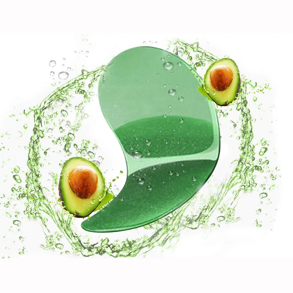 AICHUN BEAUTY 30 Pair Collagen Eye Mask Patch Hydro Gel Pad Anti-Wrinkle Dark Circles Bags Soft Smooth Skin Care Hydration Moisturizing (AVOCADO) Avocado