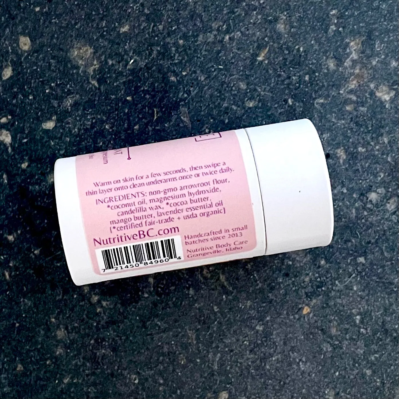 ALL DAY DEODORANT Sensitive - Compostable PushTube