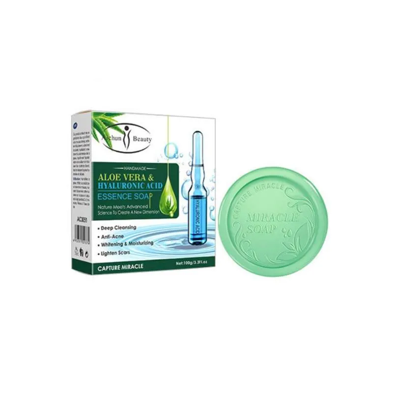 Aloe Vera Hyaluronic Acid Natural Skin Miracle Soap Bar