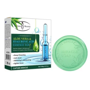 Aloe Vera Hyaluronic Acid Natural Skin Miracle Soap Bar