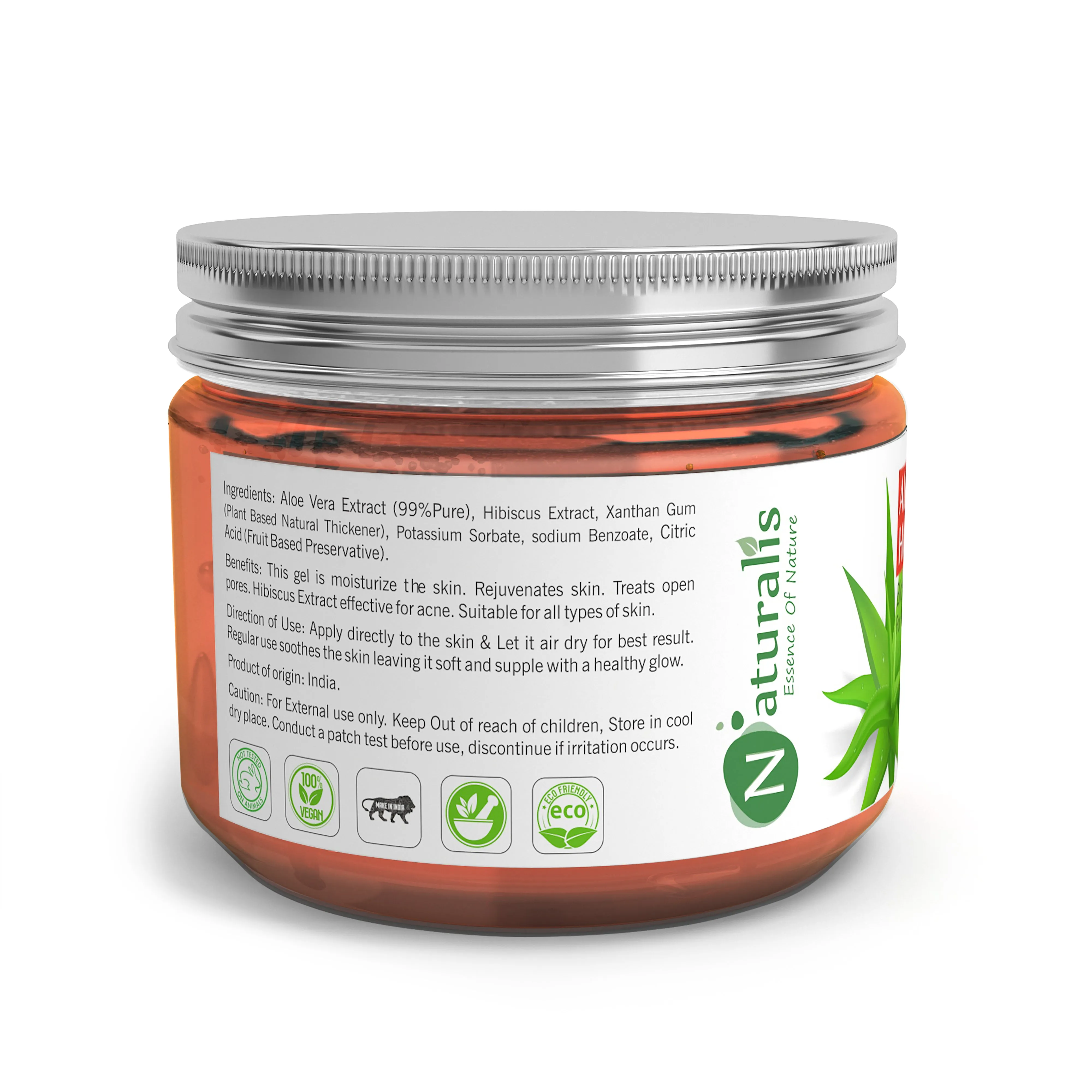 Aloe Vera with Hibiscus for Hair Care