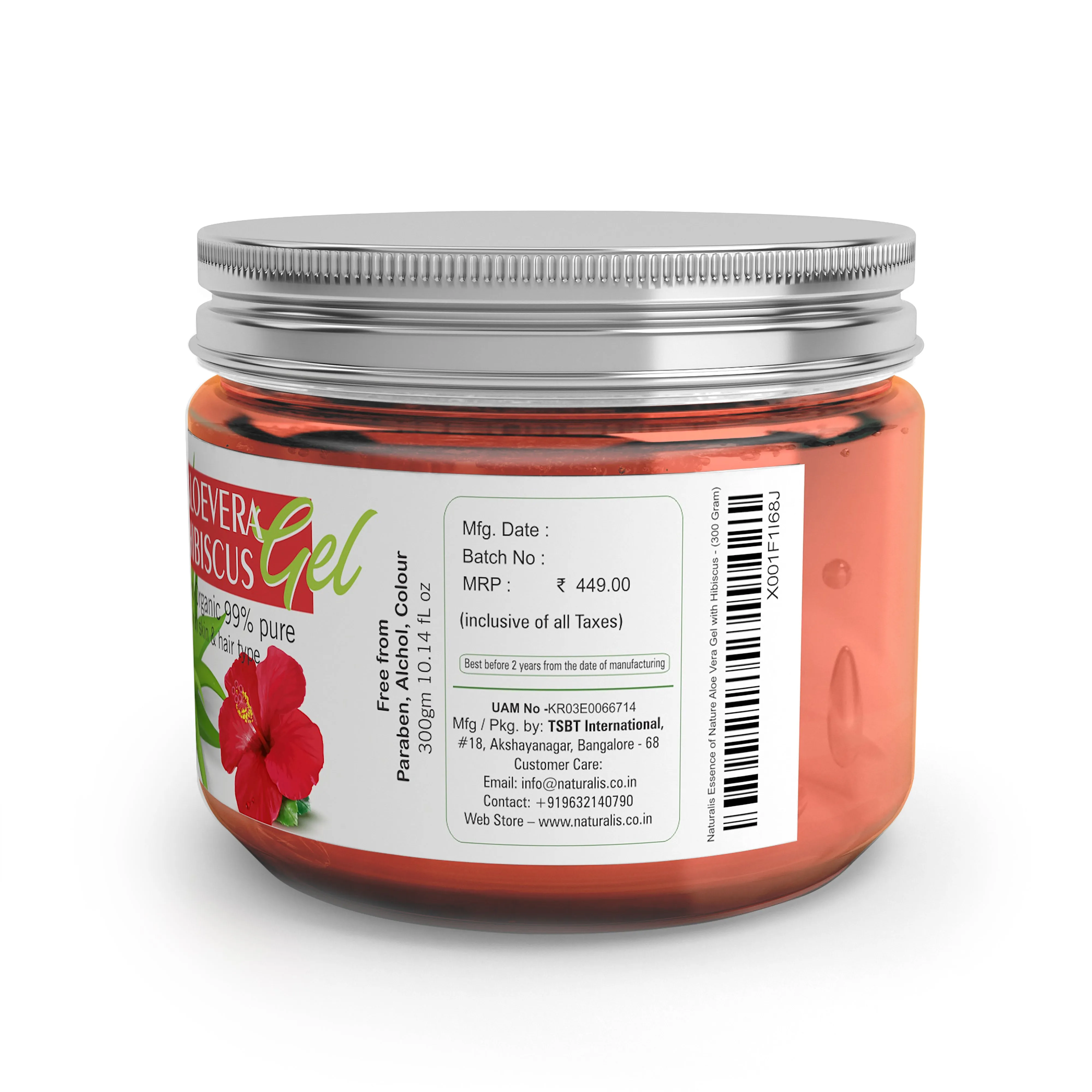 Aloe Vera with Hibiscus for Hair Care
