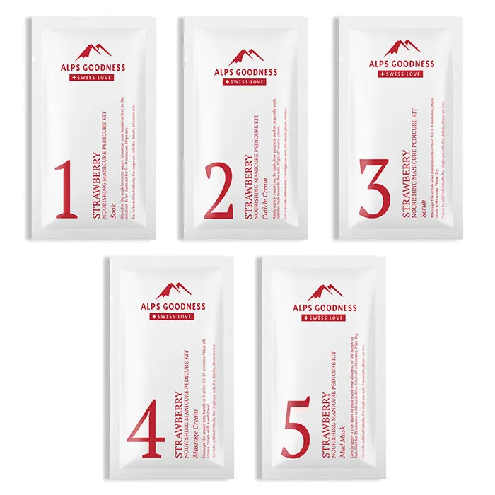 Alps Goodness Strawberry Nourishing Manicure Pedicure Kit (34 g)
