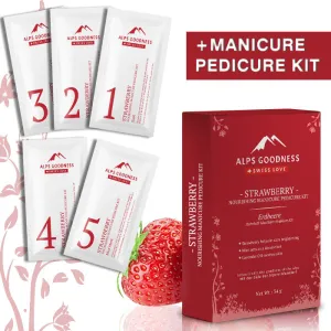 Alps Goodness Strawberry Nourishing Manicure Pedicure Kit (34 g)