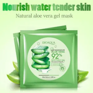 Altnux Aloe Skin Care Moisture Facial Mask Peels Ultra Anti-wrinkle Natural Whitening Collagen Peel-off Vera Essence Beauty Mask
