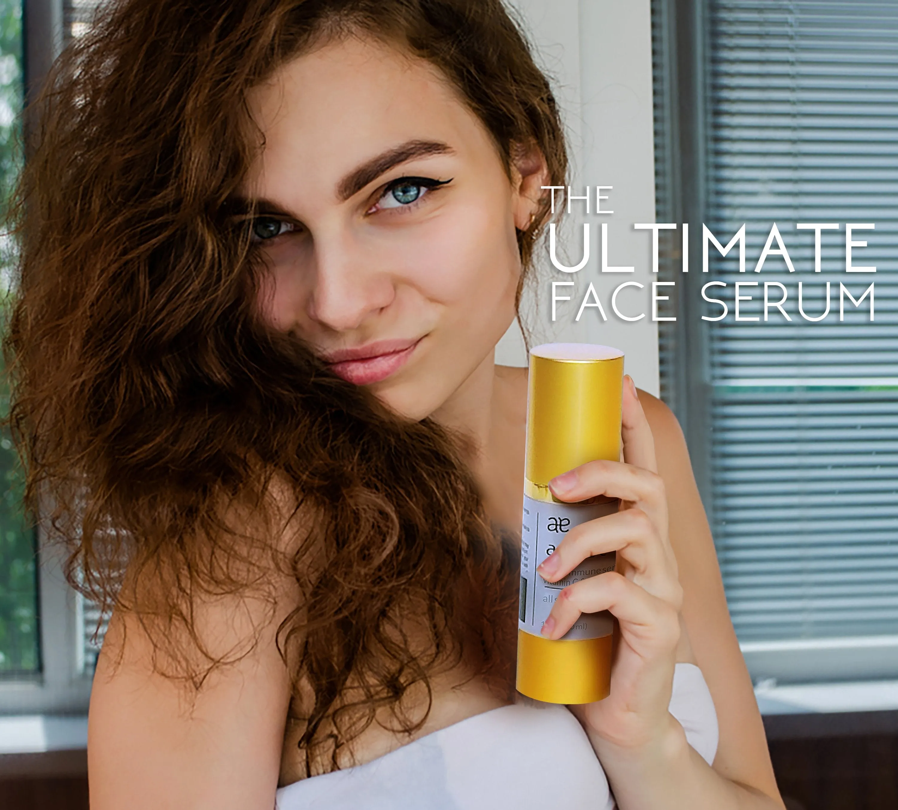 Aniise Ultra Immune Face & Neck Serum, Vitamin C with Rosehip Seed Oil