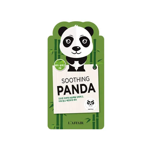 Animal Whitening Panda Mask - 1 Box of 10 Sheets