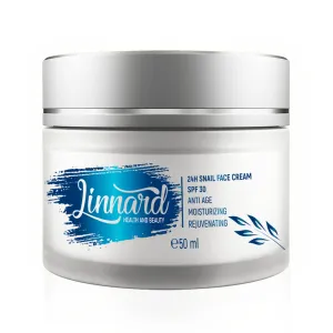 Anti Aging Face Cream with Hyaluronic Acid, Snail Extract, Shea Butter and Aloe, Moisturizing Face Care Rejuvenating Day and Night Cream, Anti Wrinkle Face Cream SPF 30, 50 ml