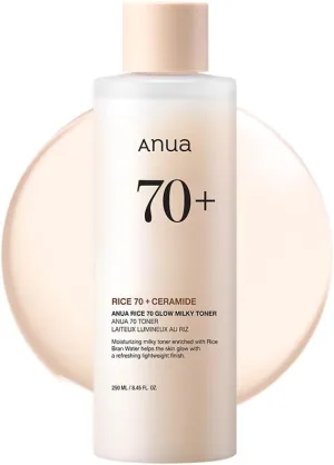 Anua - Rice 70 Glow Milky Toner - 250ml