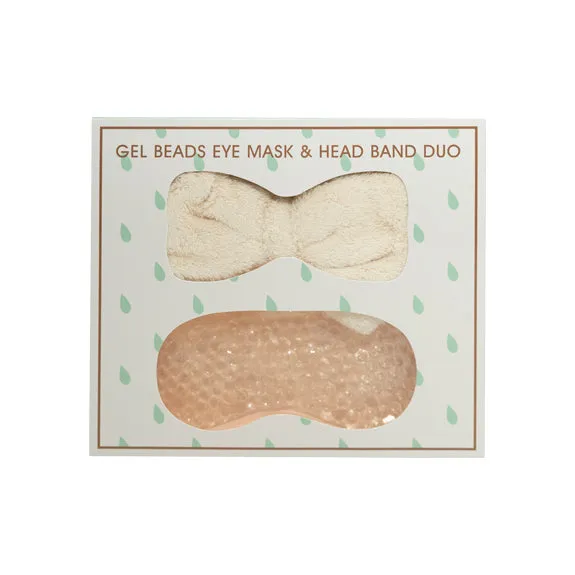 Aqua Peas Eye Mask & Head Band Duo