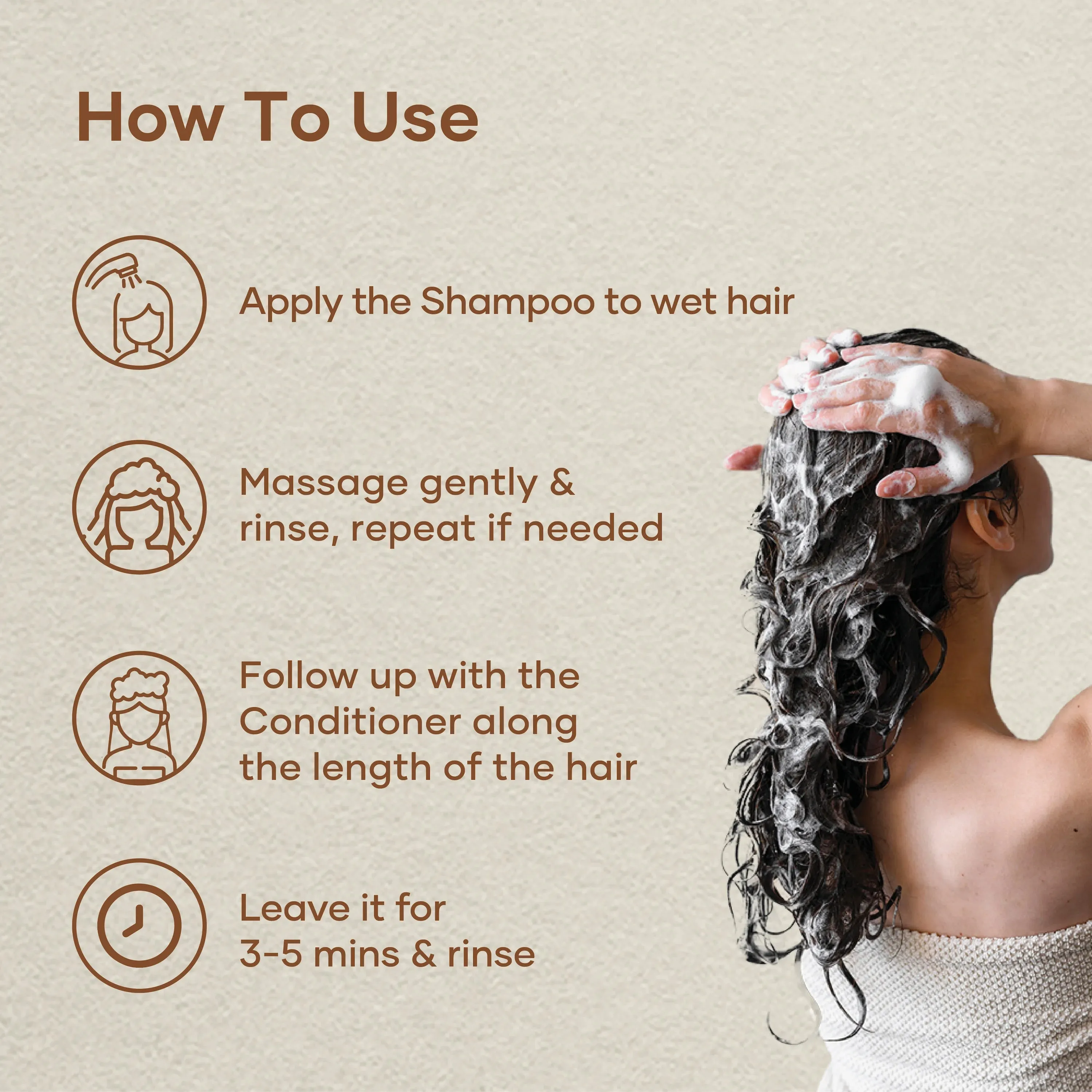 Argan Oil Shampoo & Conditioner Set with Moroccan Argan Oil | 16 fl oz each