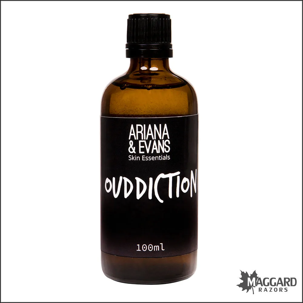 Ariana and Evans Ouddiction Aftershave Splash and Skin Food, 100ml