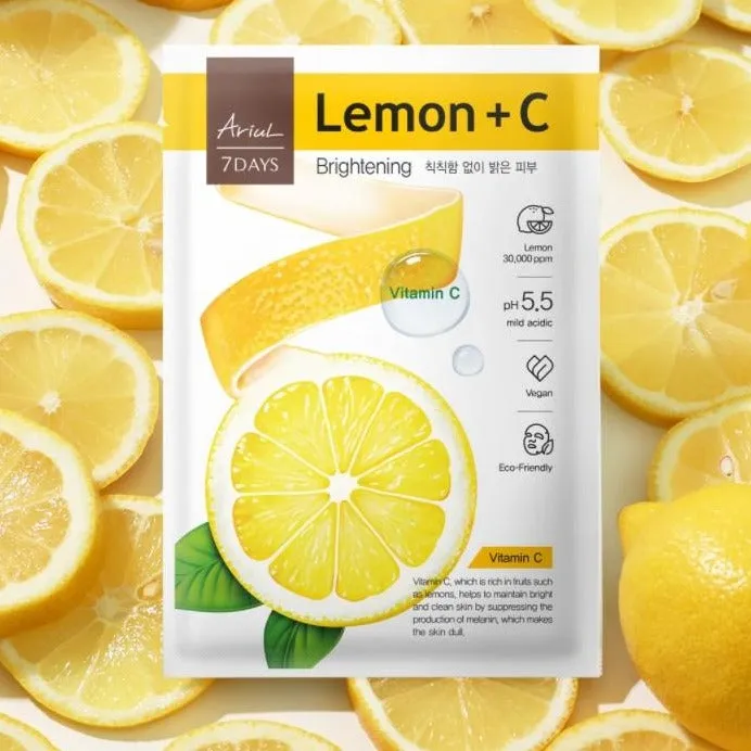 ARIUL 7 Days Mask Sheet Lemon C_10ea