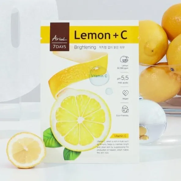 ARIUL 7 Days Mask Sheet Lemon C_10ea