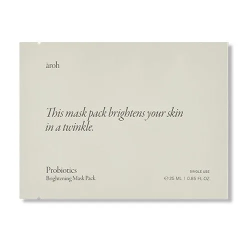 Aroh Probiotics Brightening Mask Pack 25ml x 10ea