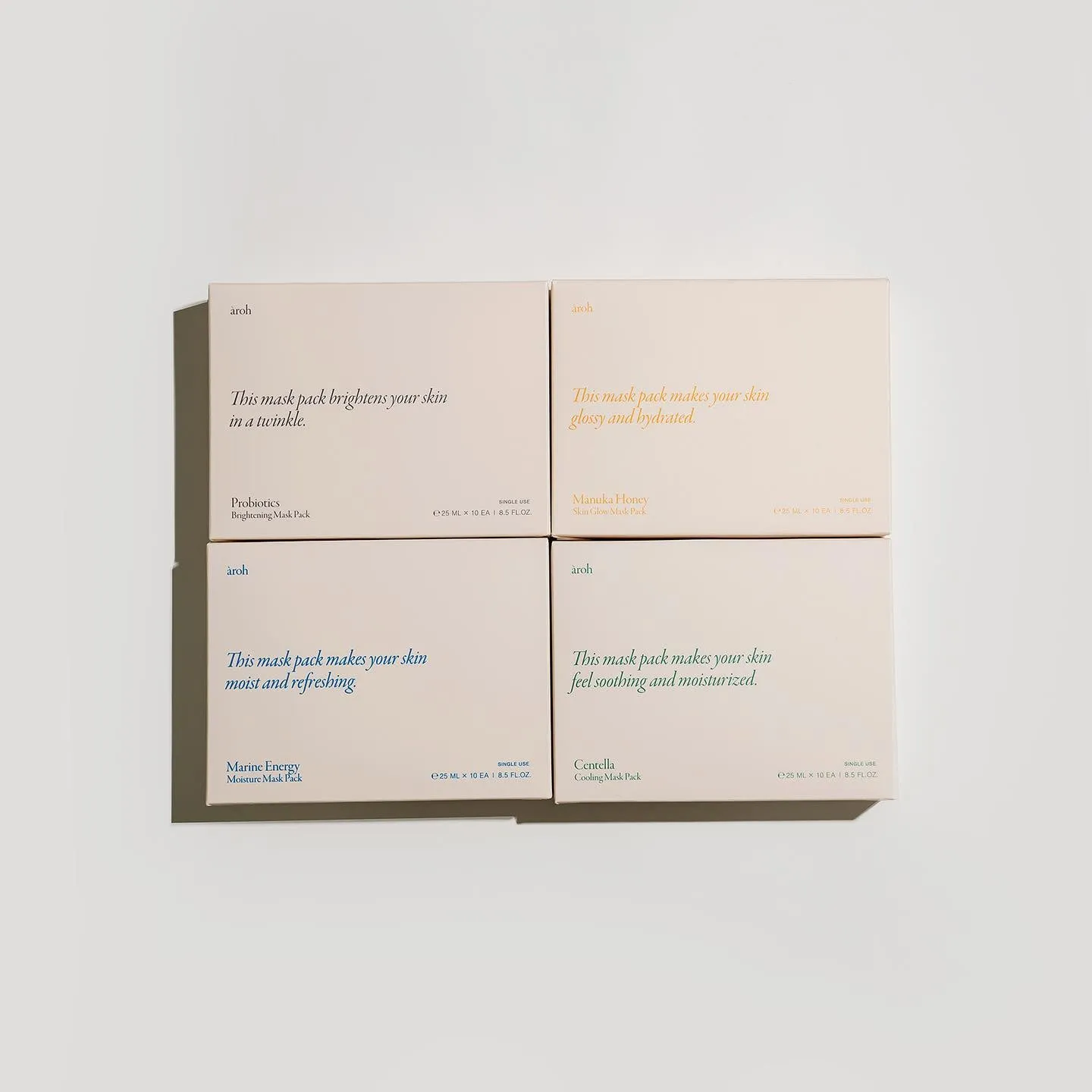 Aroh Probiotics Brightening Mask Pack 25ml x 10ea