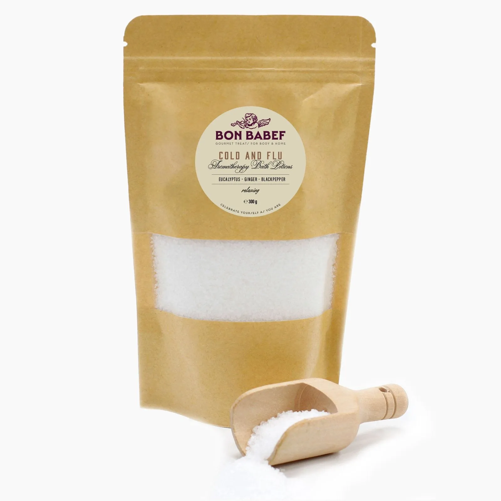 Aromatherapy Bath Salt - Cold & Flu 350g
