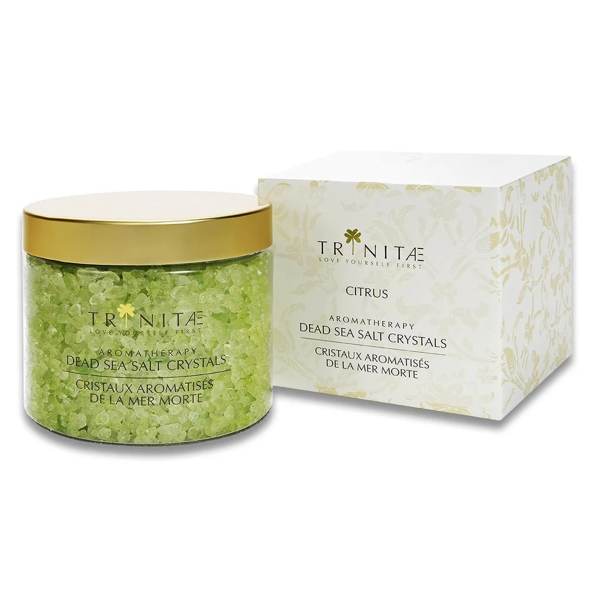 Aromatherapy Dead Sea Salt Crystals Citrus