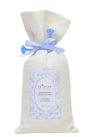Aromatherapy Dead Sea Salt Crystals Lavender & Eucalyptus - Bag