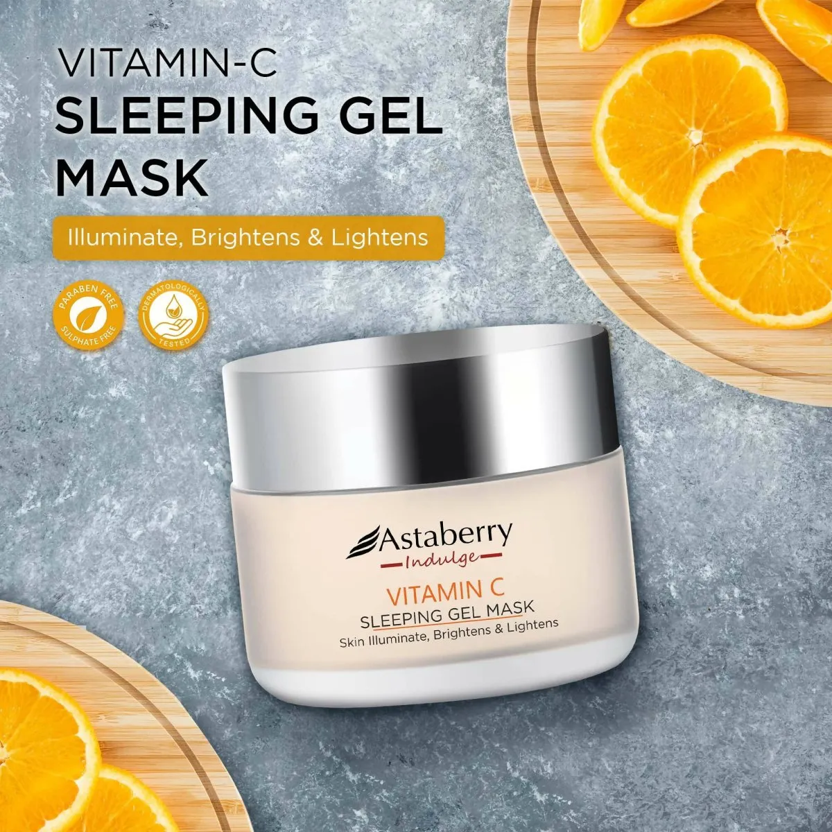 Astaberry Indulge Vitamin C Sleeping Gel Mask