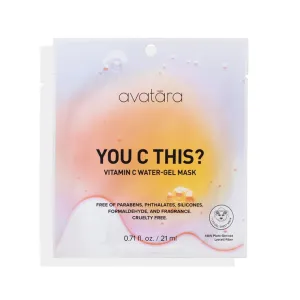 Avatara Water-Gel Sheet Mask | You C This? Vitamin C