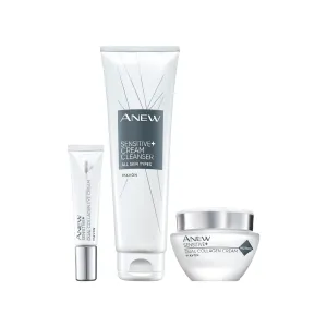 Avon Anew Sensitive  Dual Collagen Collection Set