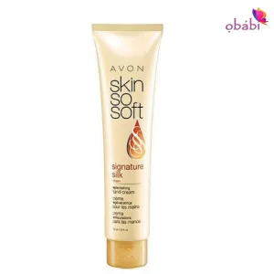 Avon Skin So Soft Signature Silk Replenishing Hand Cream 100ml.
