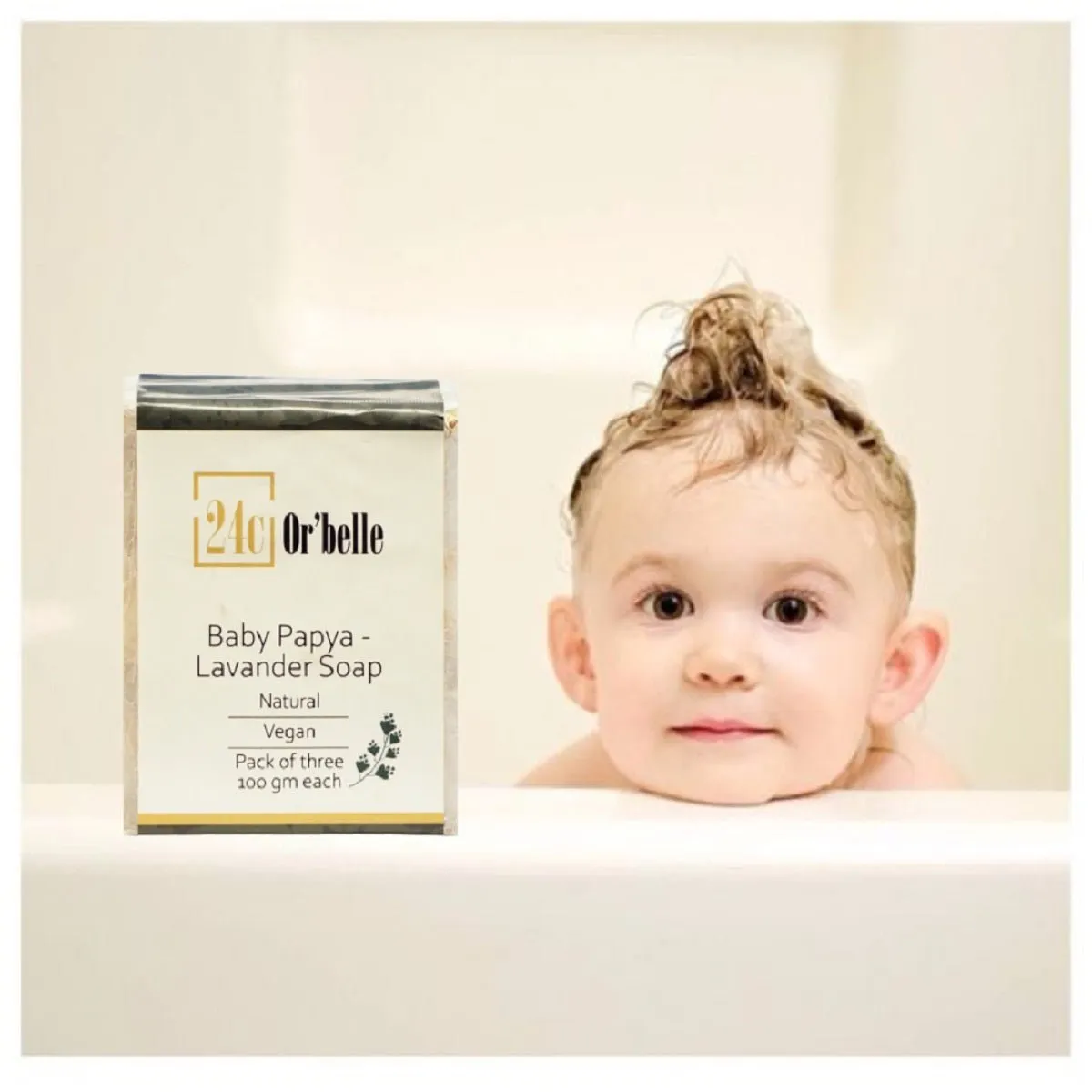 Baby Papaya - Lavender Soap