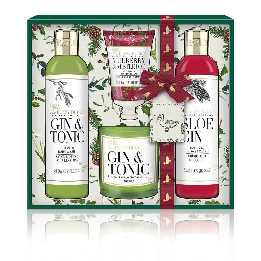 B&H Fuzzy Duck Winter Wonderland Candle Set