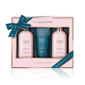 Baylis & Harding Signature Collection Luxury Bathing Essentials - Jojoba, Vanilla & Almond Oil