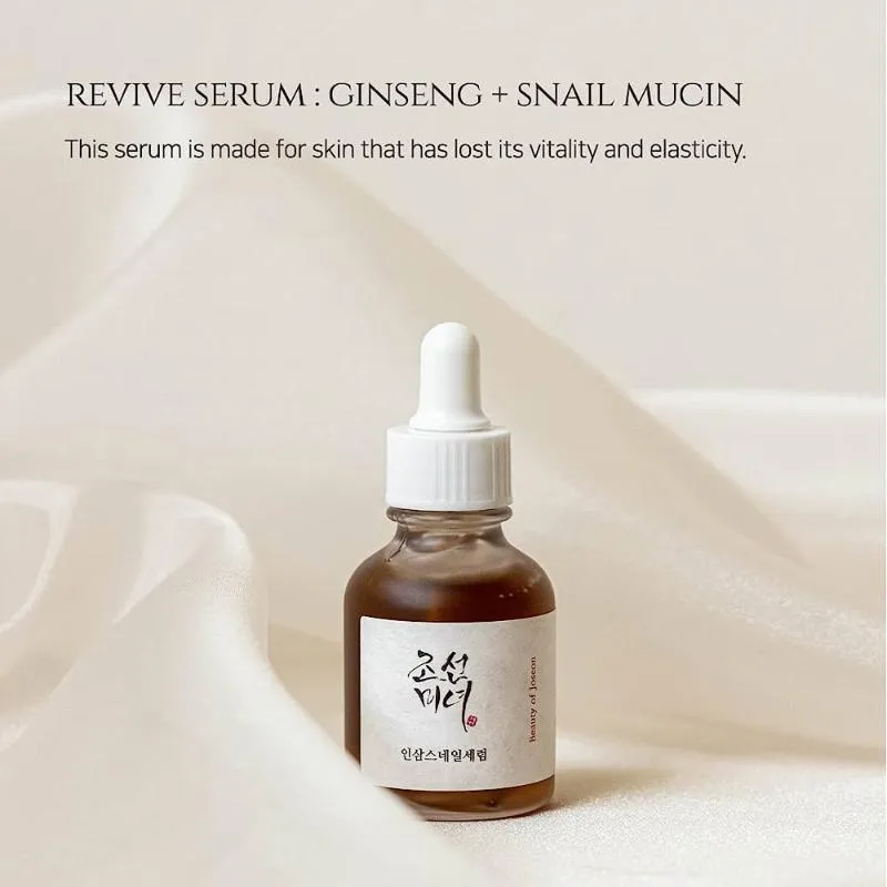 Beauty of Joseon Revive Serum Ginseng   Snail Mucin 30ml, 1pc